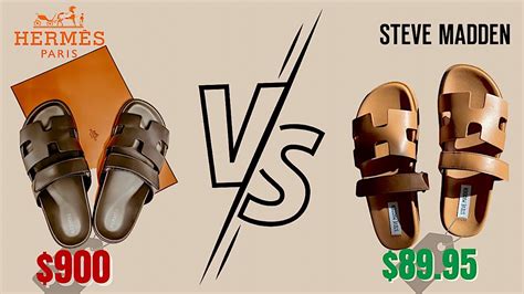 white sandals hermes dupe|hermes sandals vs steve madden.